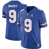 Florida Gators 9 Dre Massey Blue College Football Jersey Dzhi,baseball caps,new era cap wholesale,wholesale hats